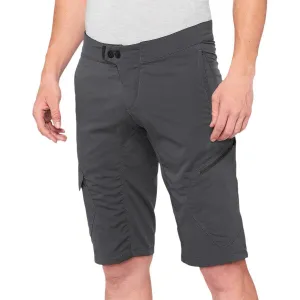 100% Ridecamp Shorts - Charcoal
