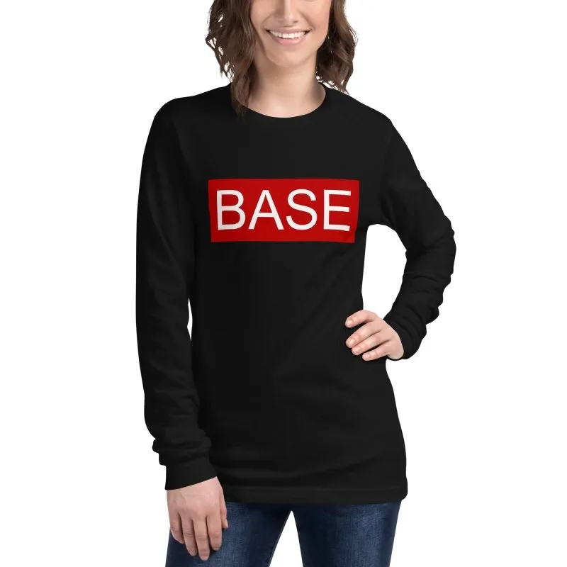 Base Apparel Women's Long Sleeve Tee - Red Label