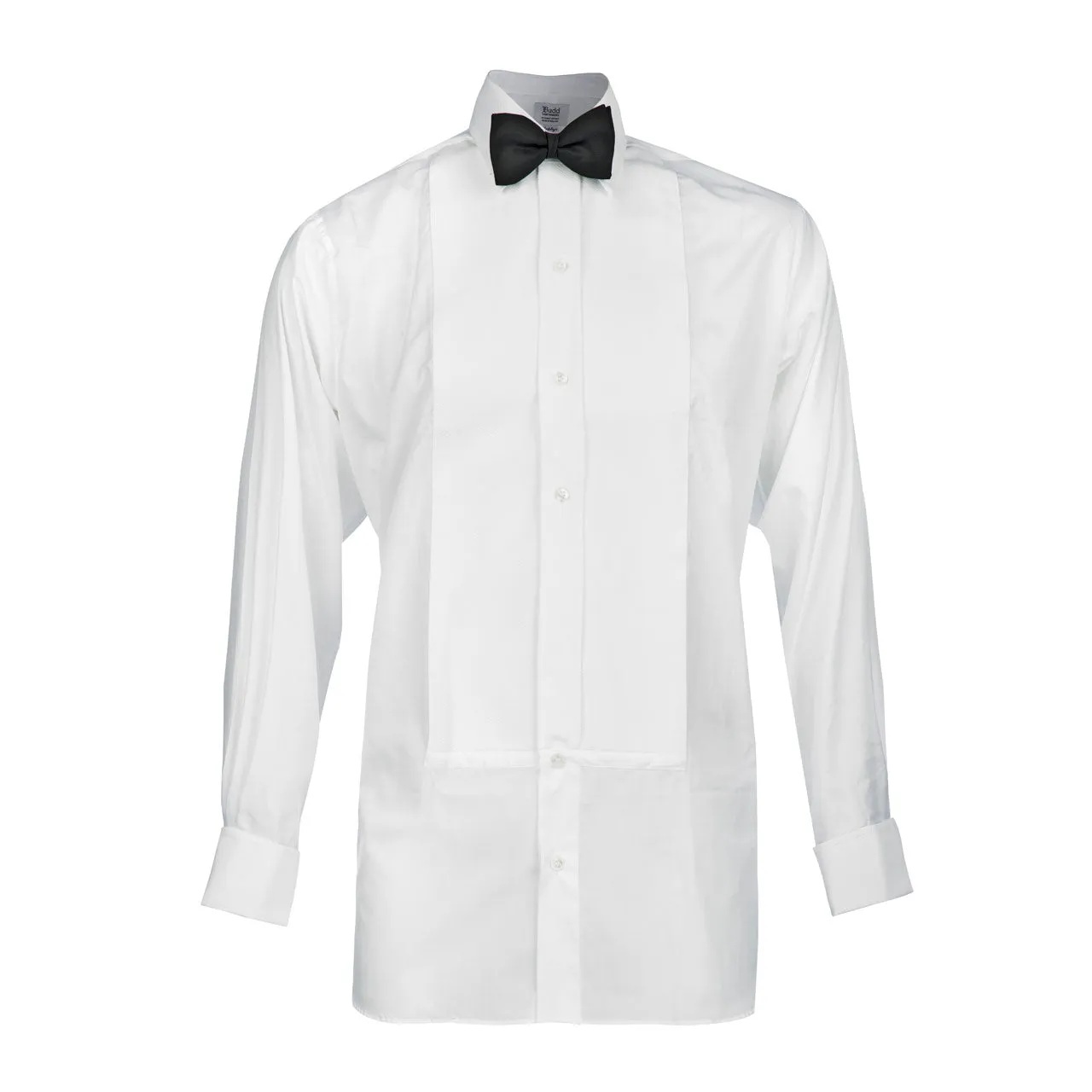 Classic Fit Plain Marcella Double Cuff Dress Shirt in White
