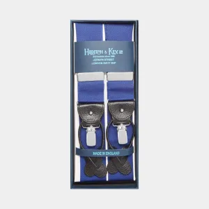 Classic Royal Blue Silk Barathea Braces