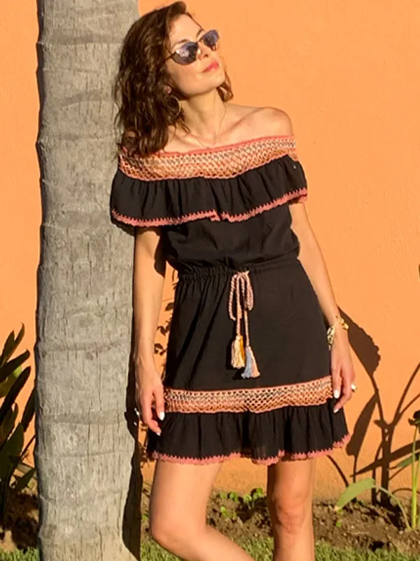 Crochet Michelle Mini Dress