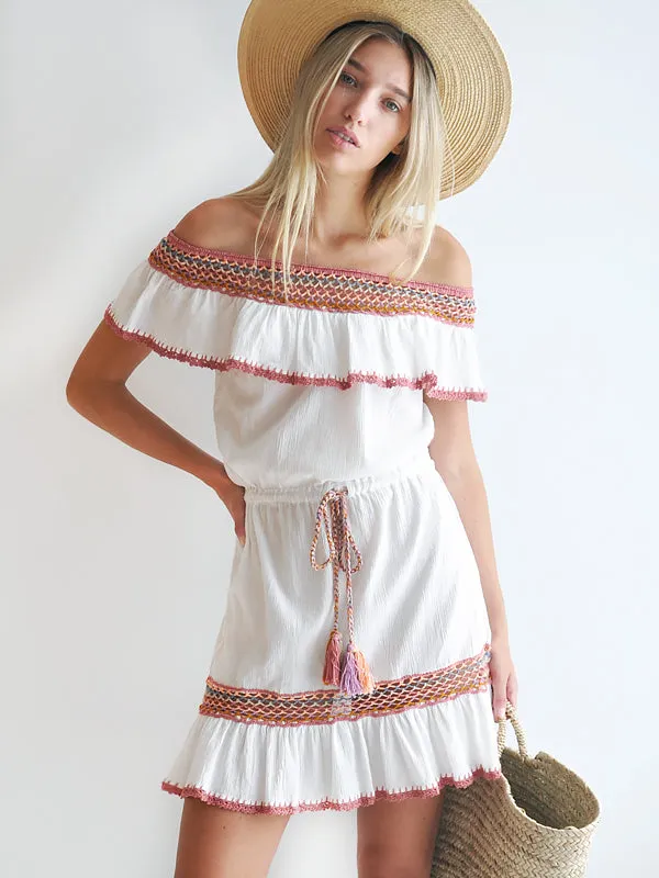 Crochet Michelle Mini Dress