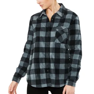 Dakine Womens Balsam Green Cotton Devon Flannel X-Small Shirt - 10001939-BALSAMGREEN-XS