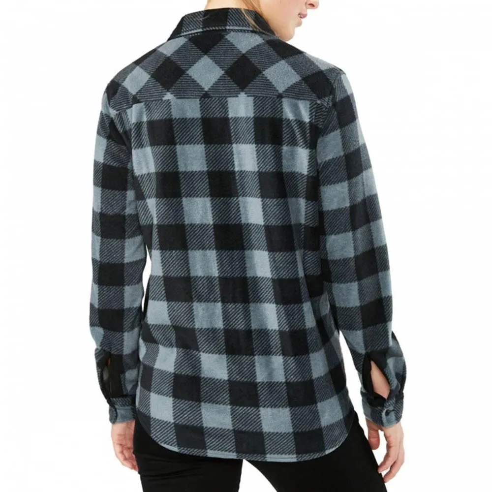 Dakine Womens Balsam Green Cotton Devon Flannel X-Small Shirt - 10001939-BALSAMGREEN-XS