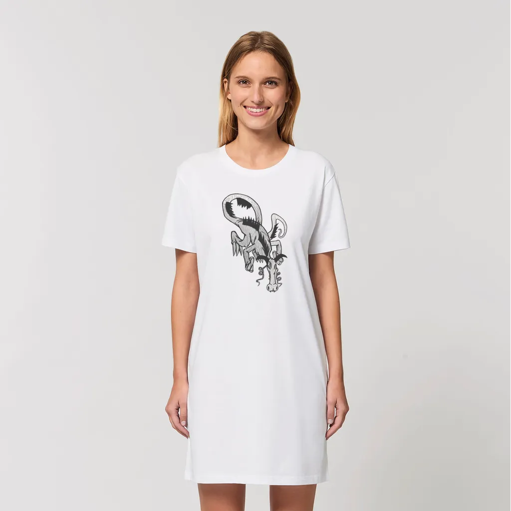 Dragon Organic T-Shirt Dress