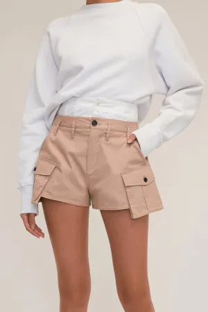 Easton Contrast Corset Cargo Short