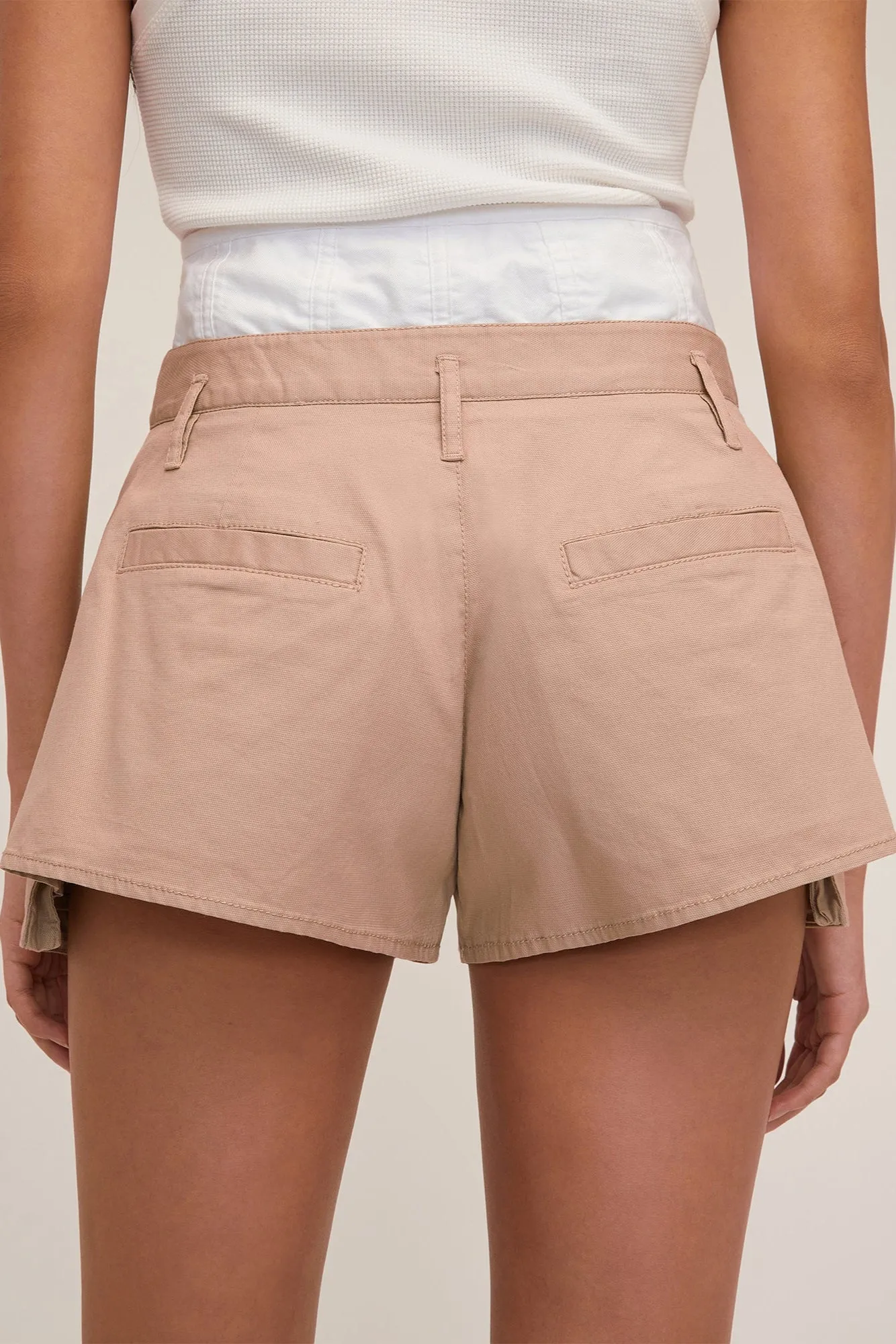 Easton Contrast Corset Cargo Short