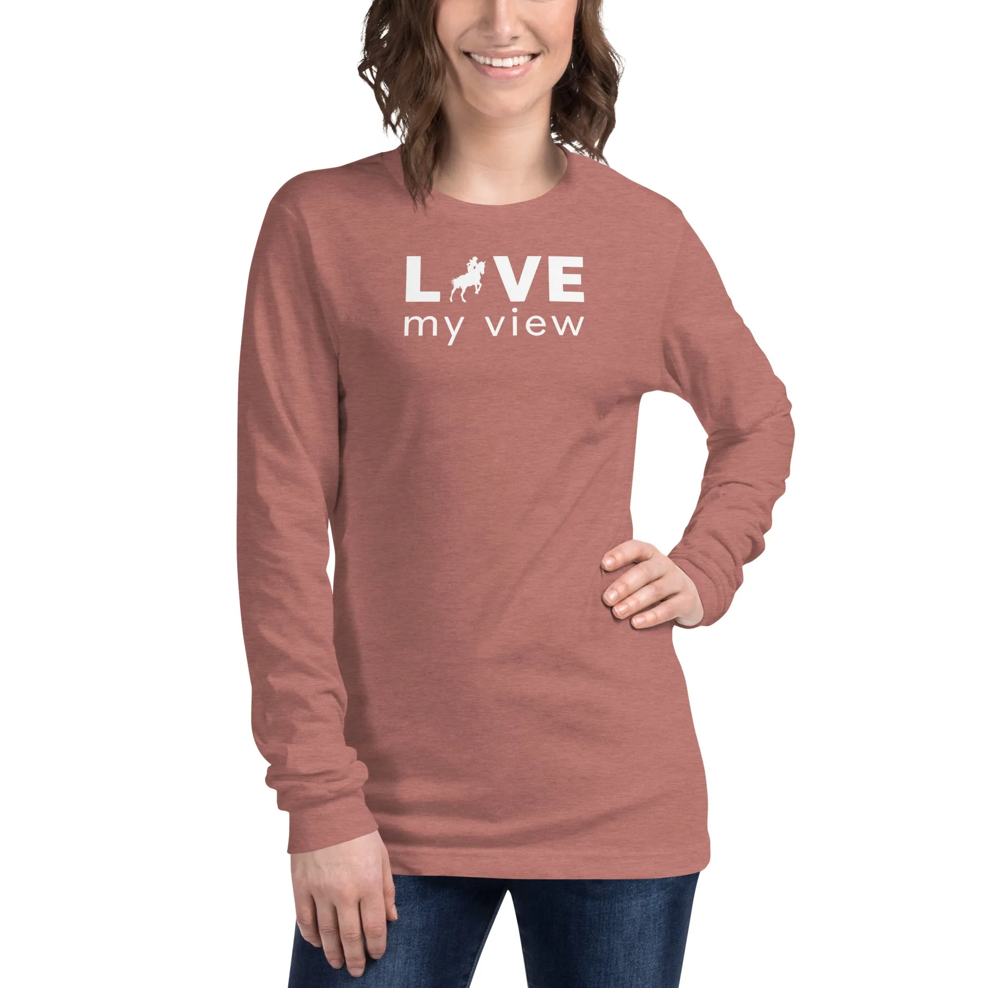 Equestrian/Horseback Riding Long Sleeve Tee