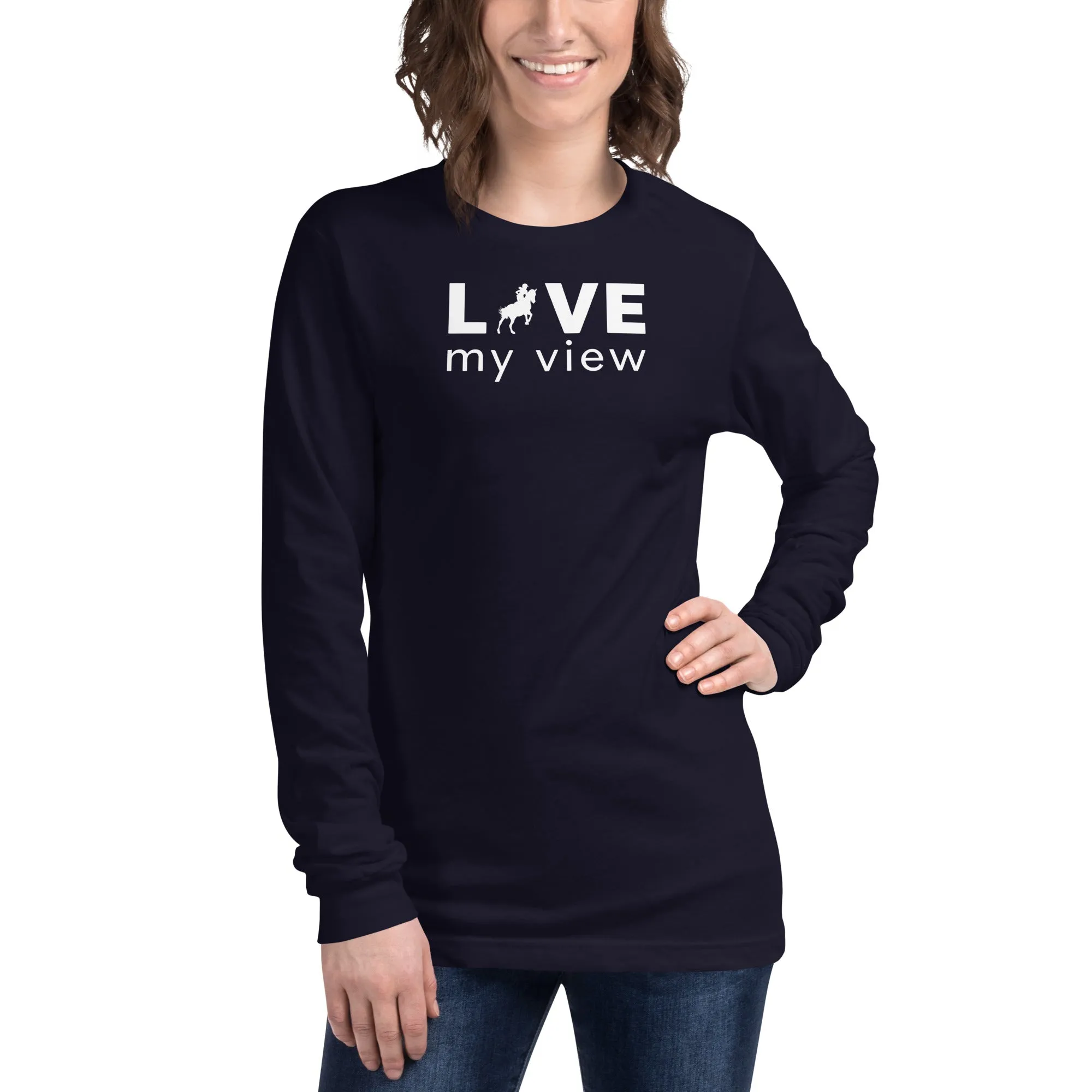 Equestrian/Horseback Riding Long Sleeve Tee