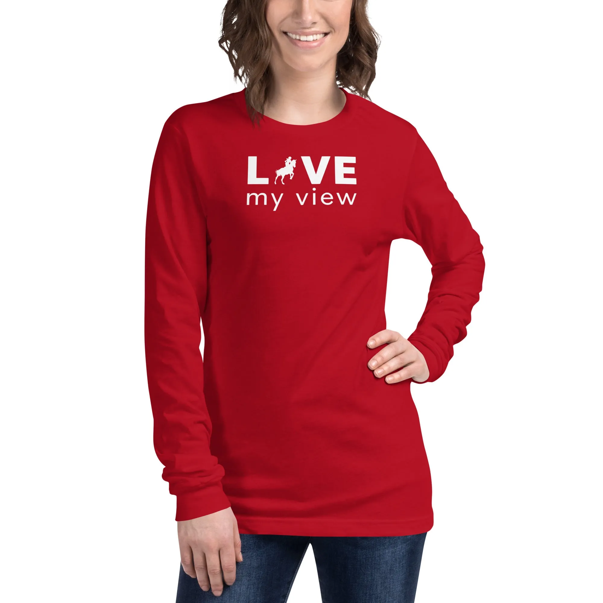 Equestrian/Horseback Riding Long Sleeve Tee