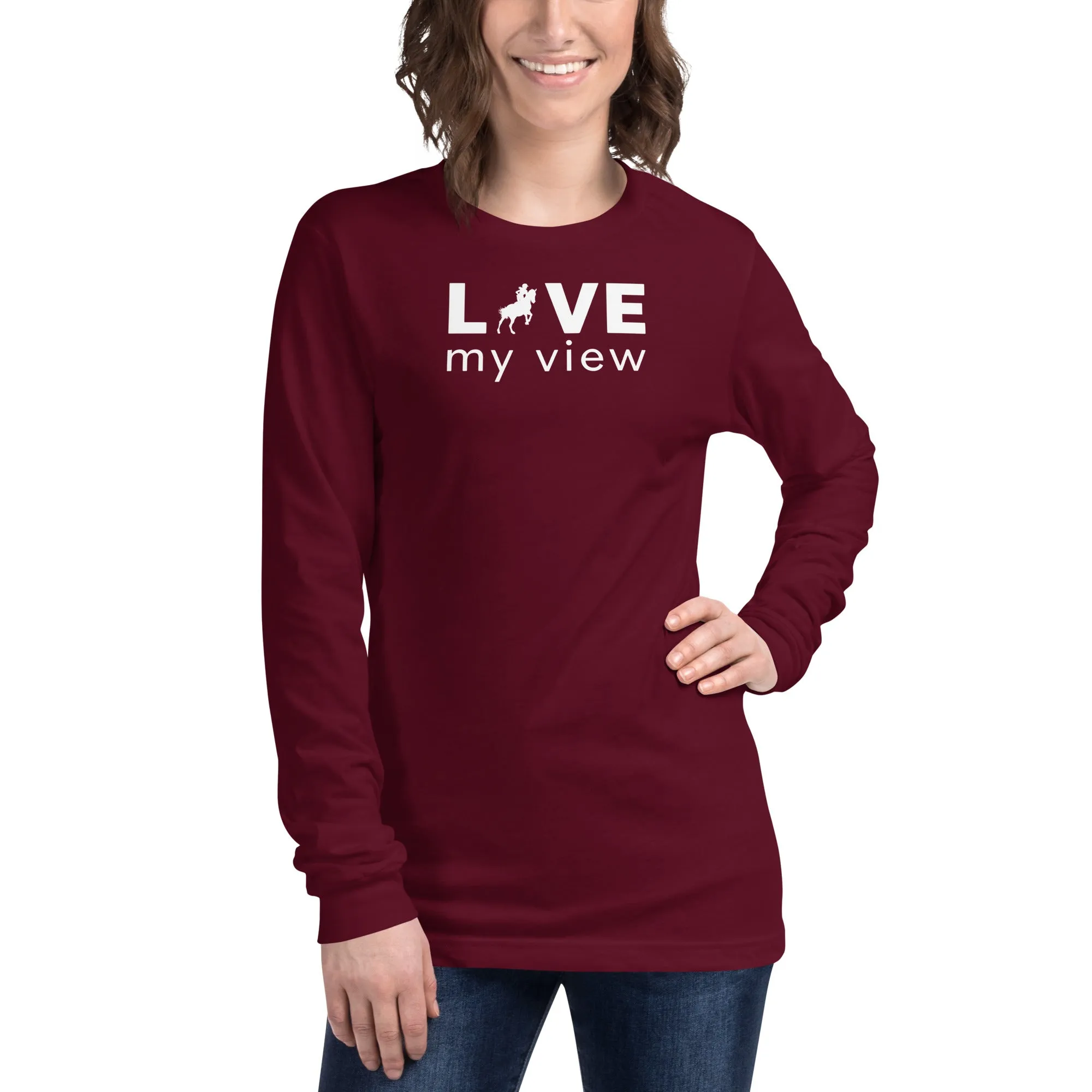 Equestrian/Horseback Riding Long Sleeve Tee