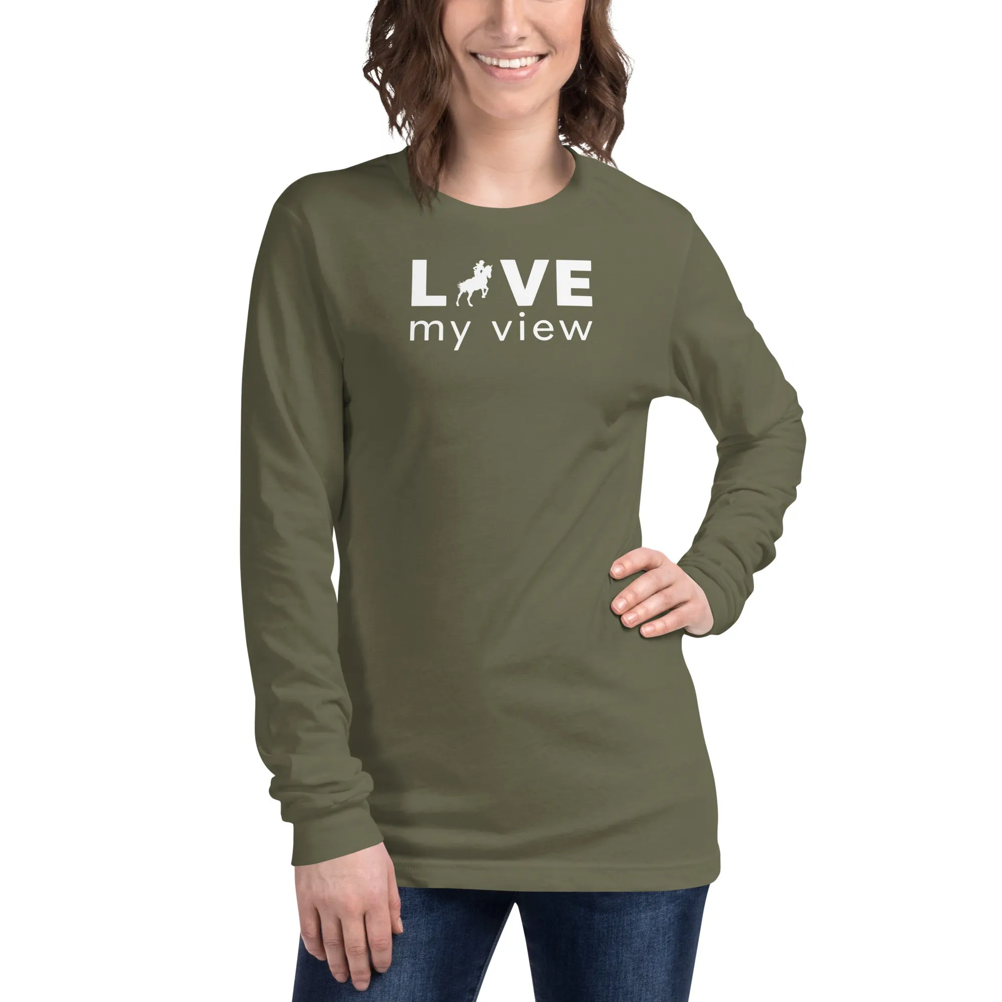 Equestrian/Horseback Riding Long Sleeve Tee