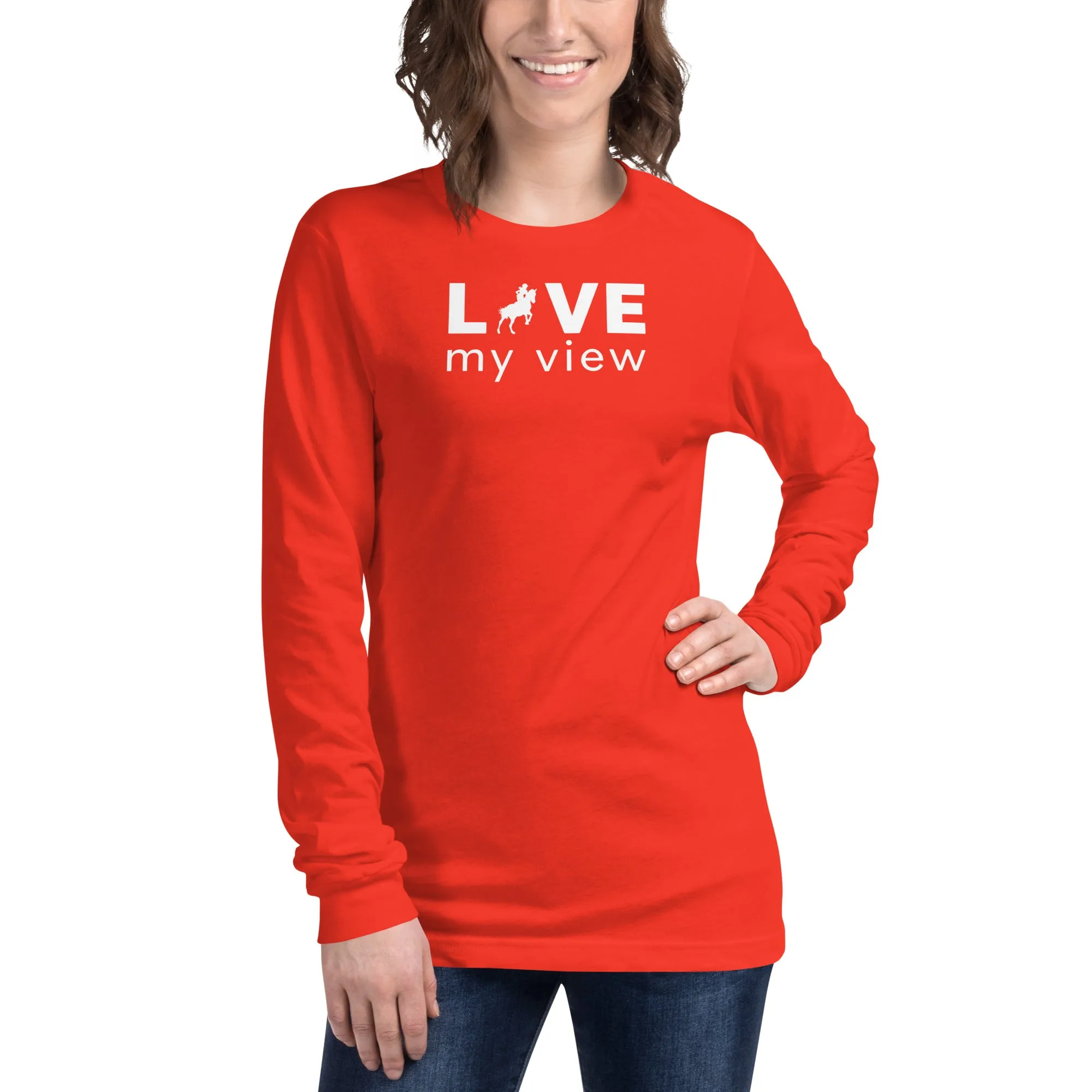 Equestrian/Horseback Riding Long Sleeve Tee