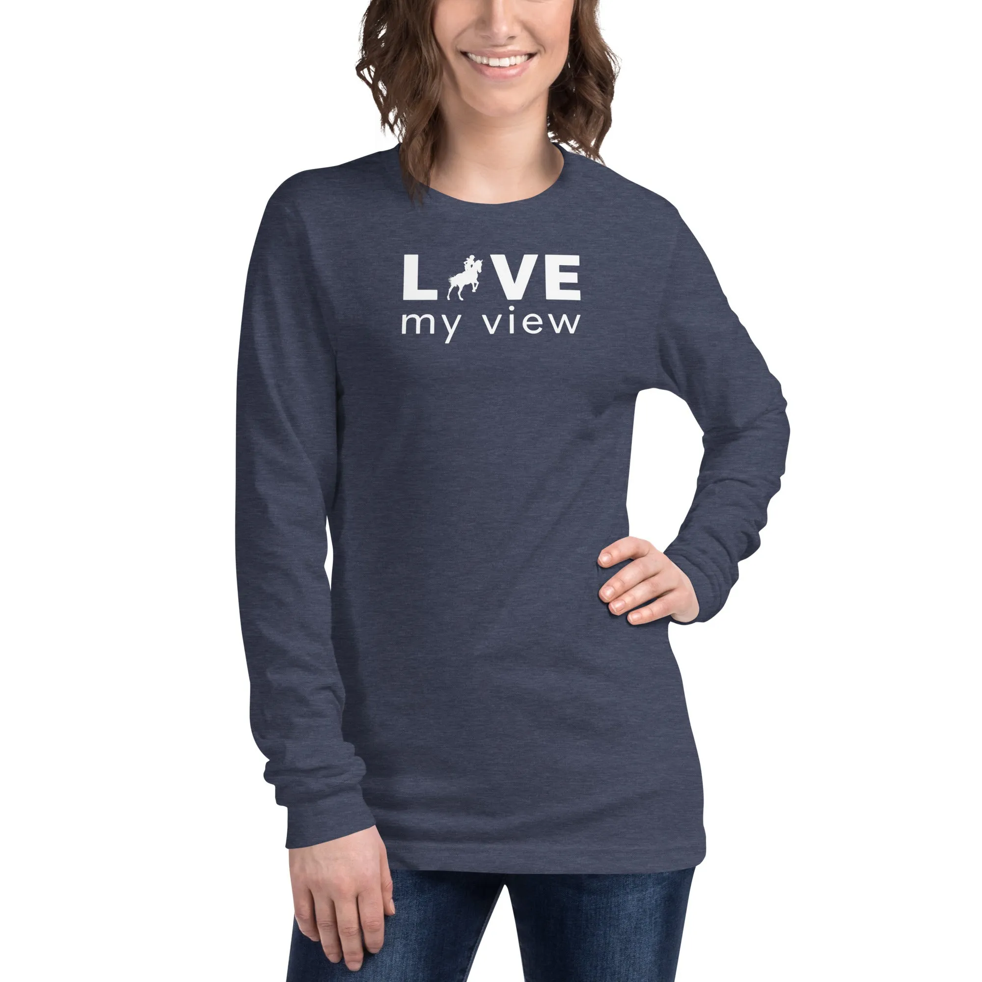 Equestrian/Horseback Riding Long Sleeve Tee