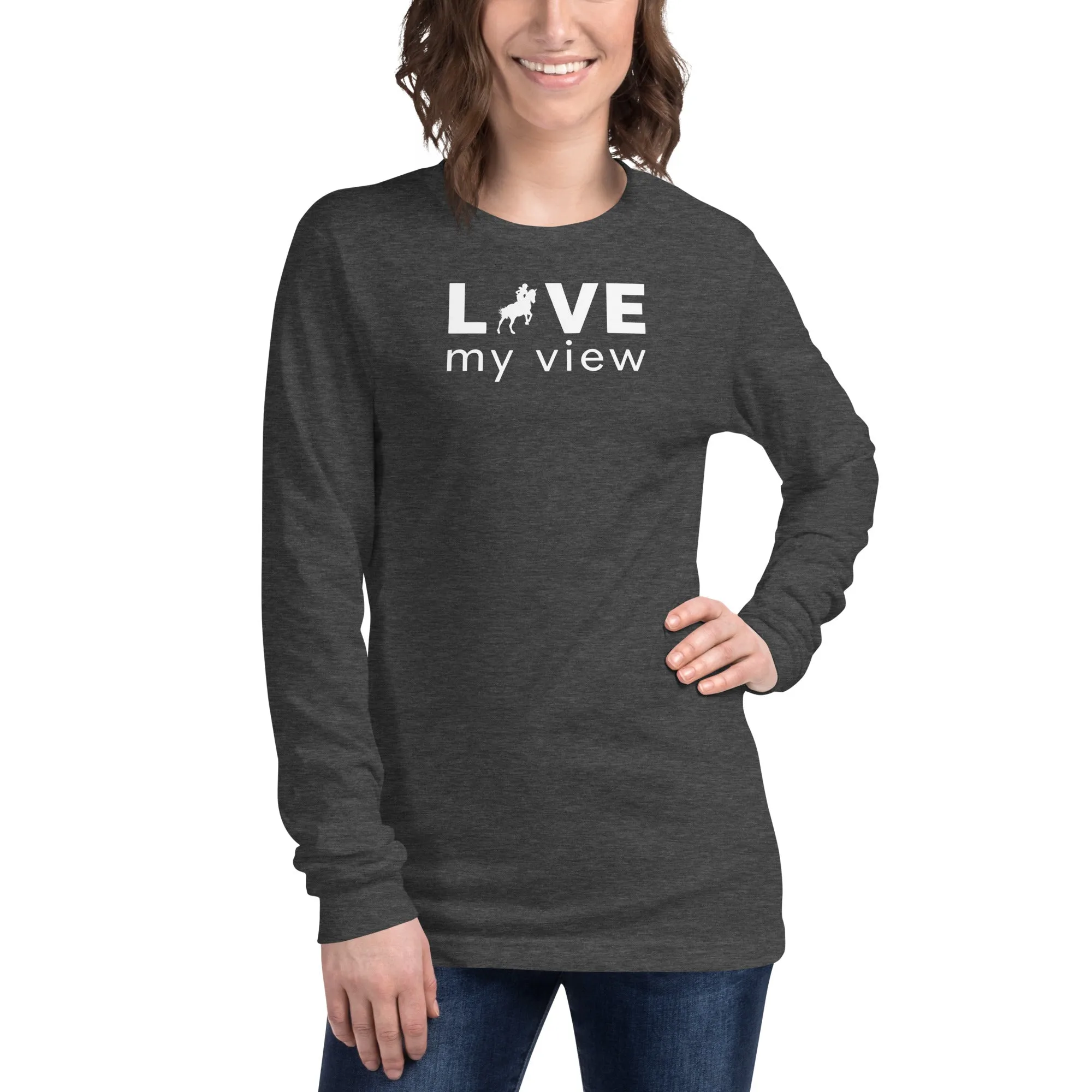 Equestrian/Horseback Riding Long Sleeve Tee