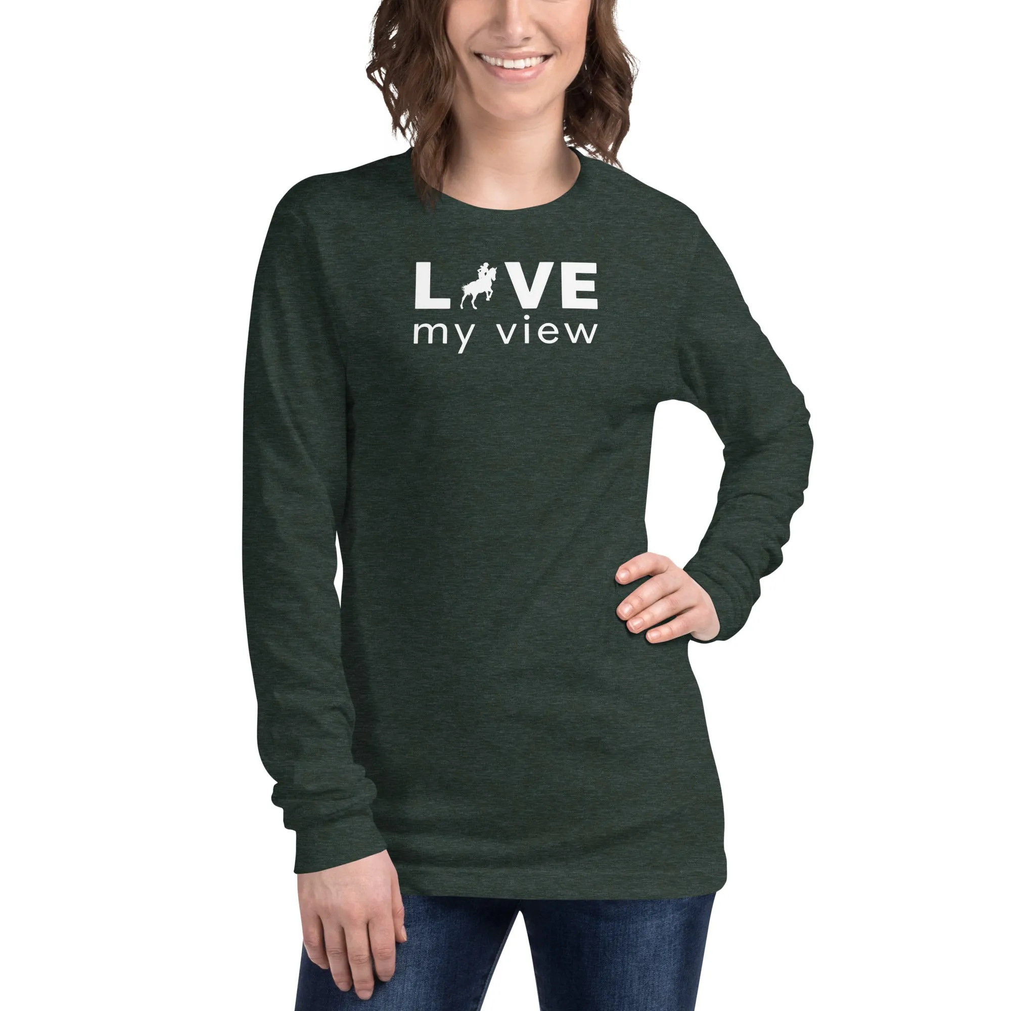 Equestrian/Horseback Riding Long Sleeve Tee