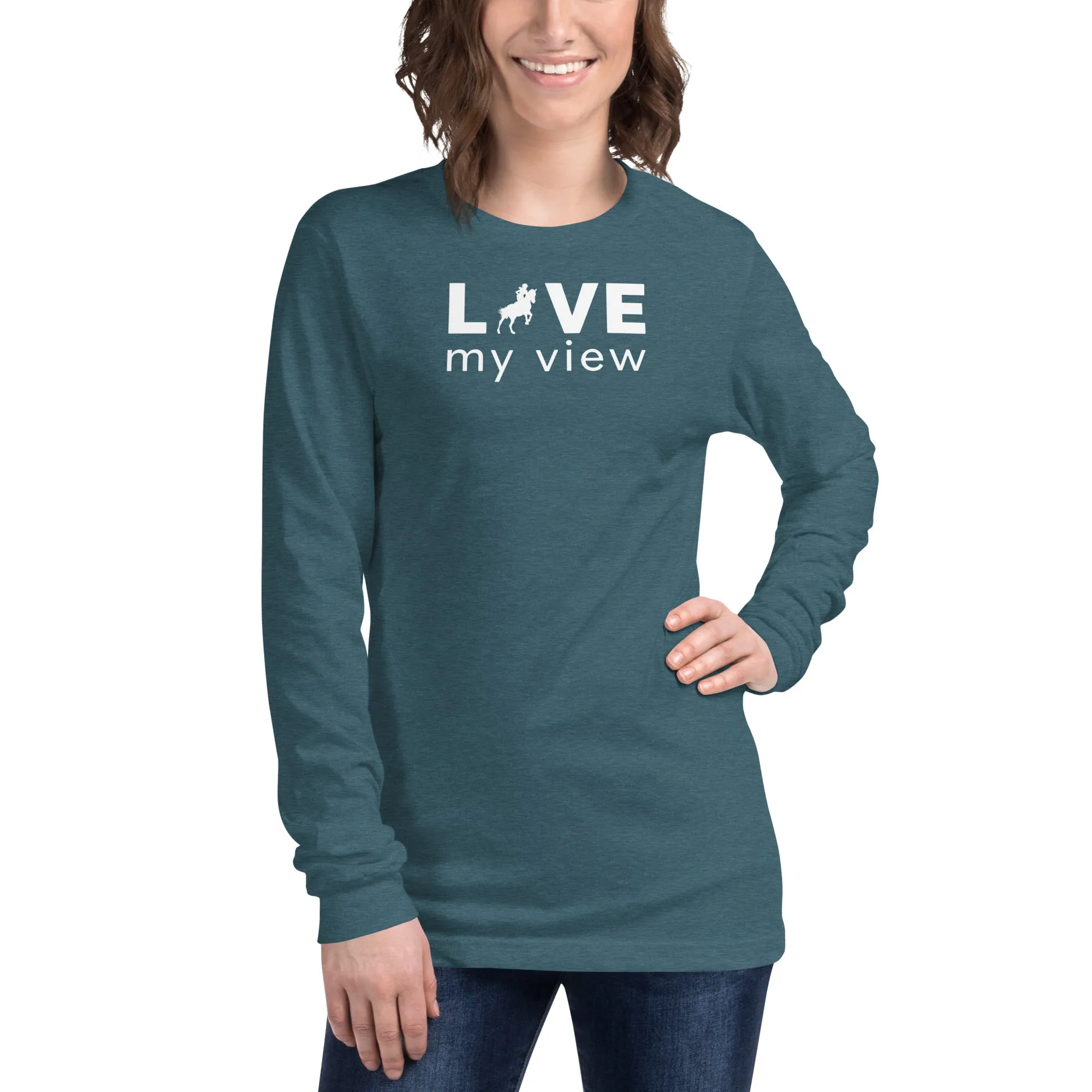 Equestrian/Horseback Riding Long Sleeve Tee