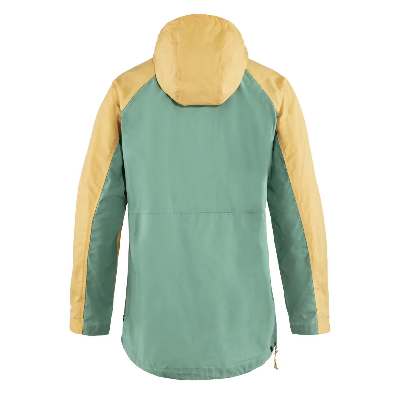 Fjallraven Womens Vardag Anorak Mais Yellow / Aloe Green