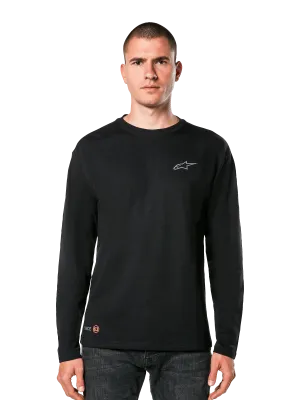 Inclinate Mesh Tee - Long Sleeve