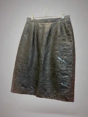 Leather Skirt Embossed Patterns