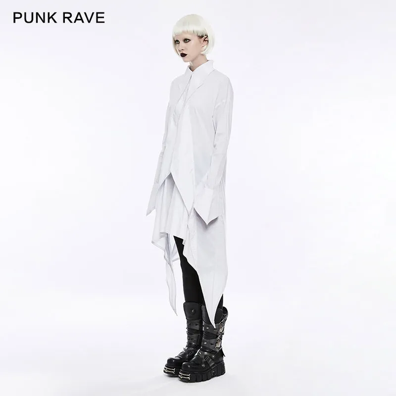 Loose Comfortable Cotton Gothic Shirt Dress