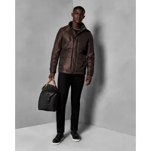 Men Mmo-Oka-Tc8M-Nylon Field Jacket - Dk-Red
