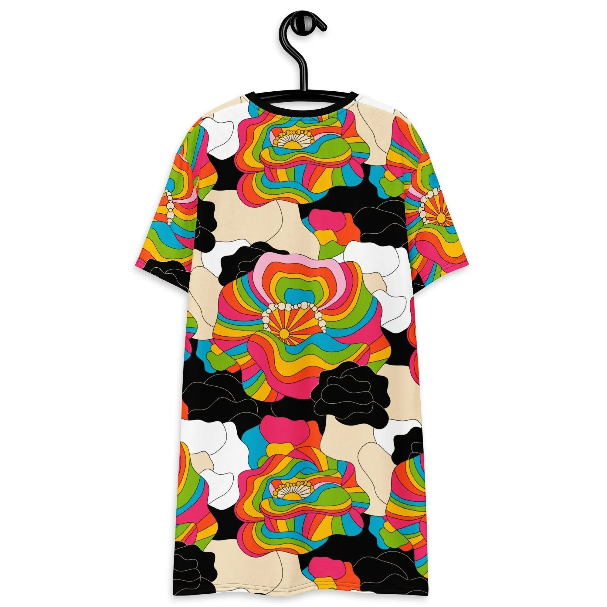 RAINBOW POPPY - T-shirt dress
