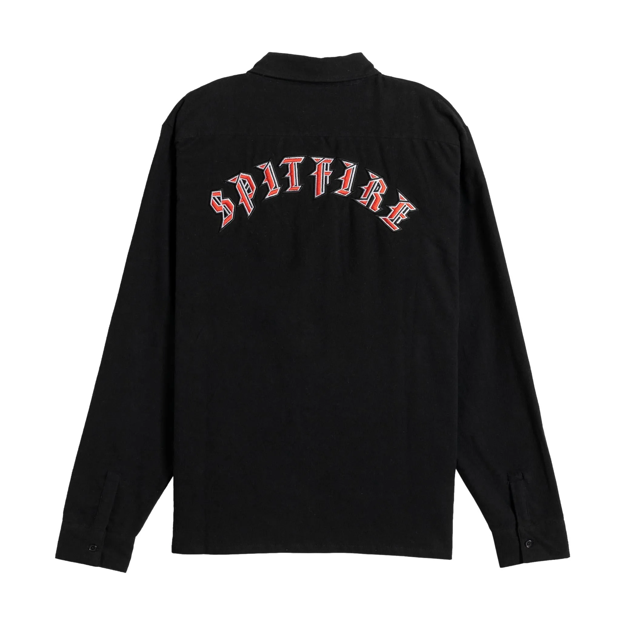 Spitfire Old E Emb. Flannel Black