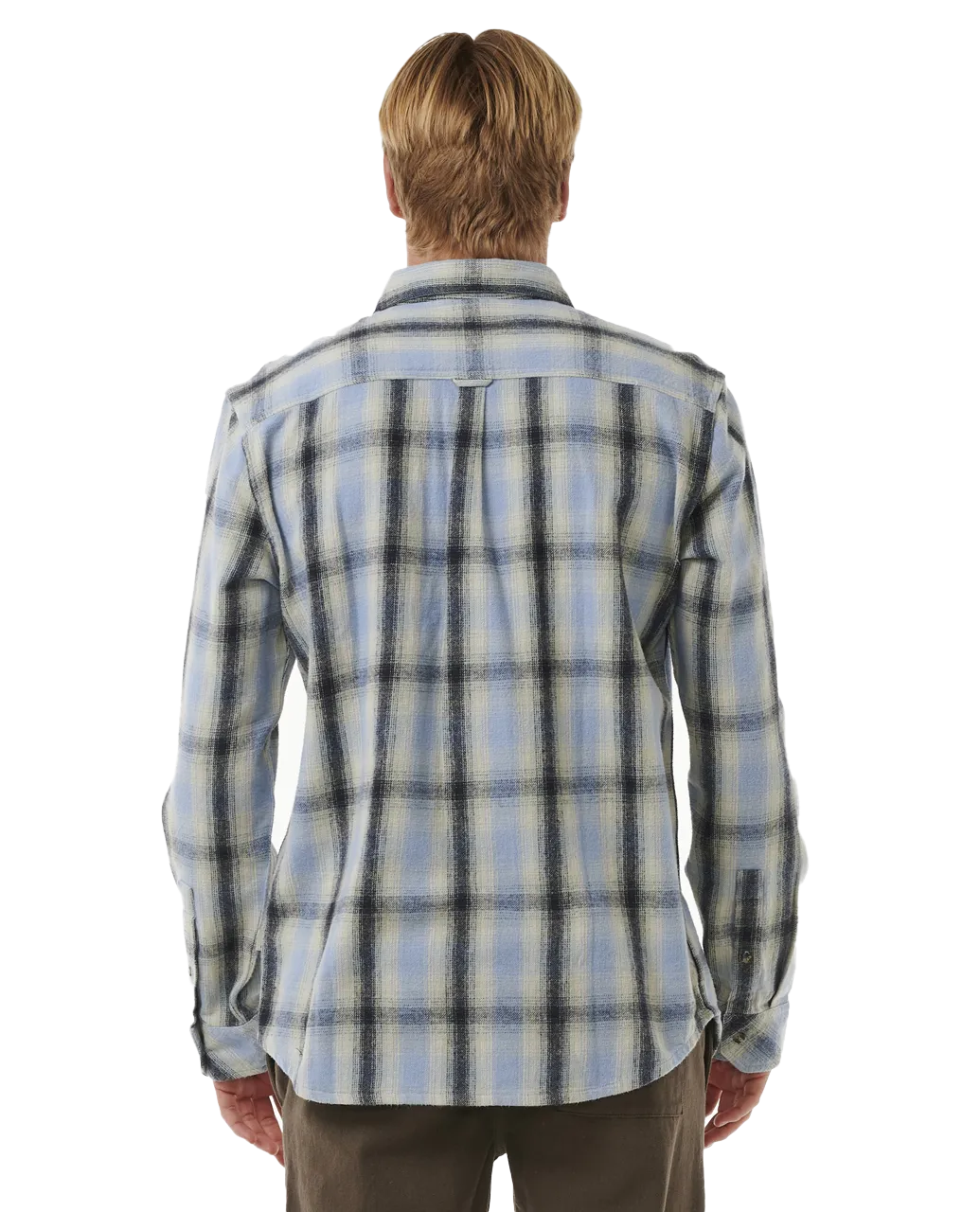 SWC Flannel Shirt in Sparky Blue