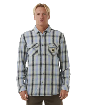 SWC Flannel Shirt in Sparky Blue