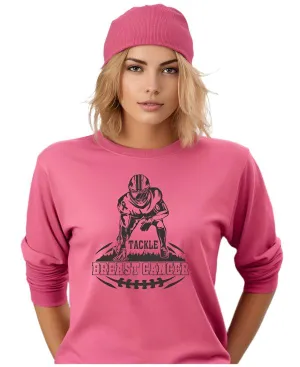 Tackle Breast Cancer Long Sleeve Tee