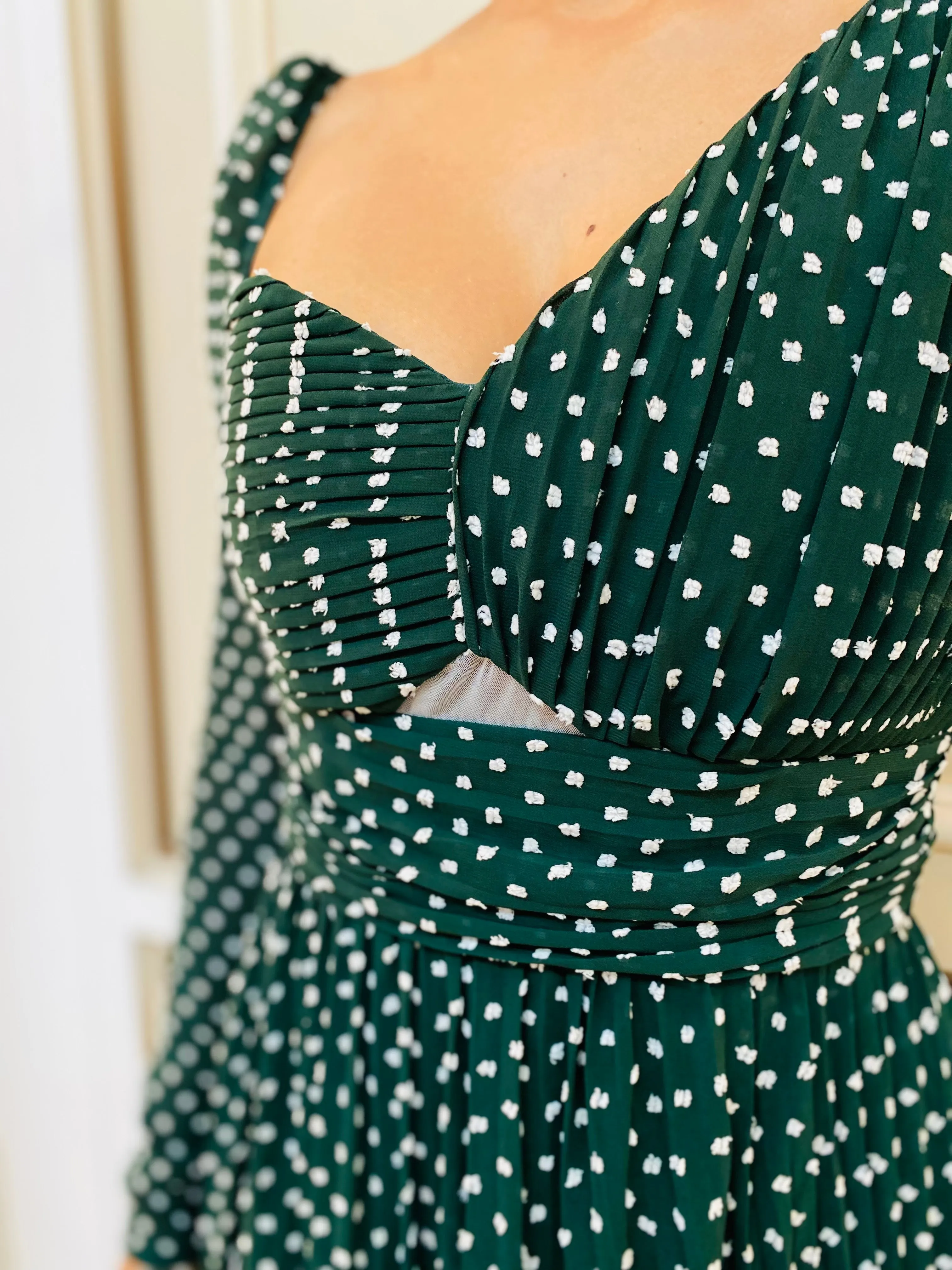 The "Nolan" Square Polka Dress