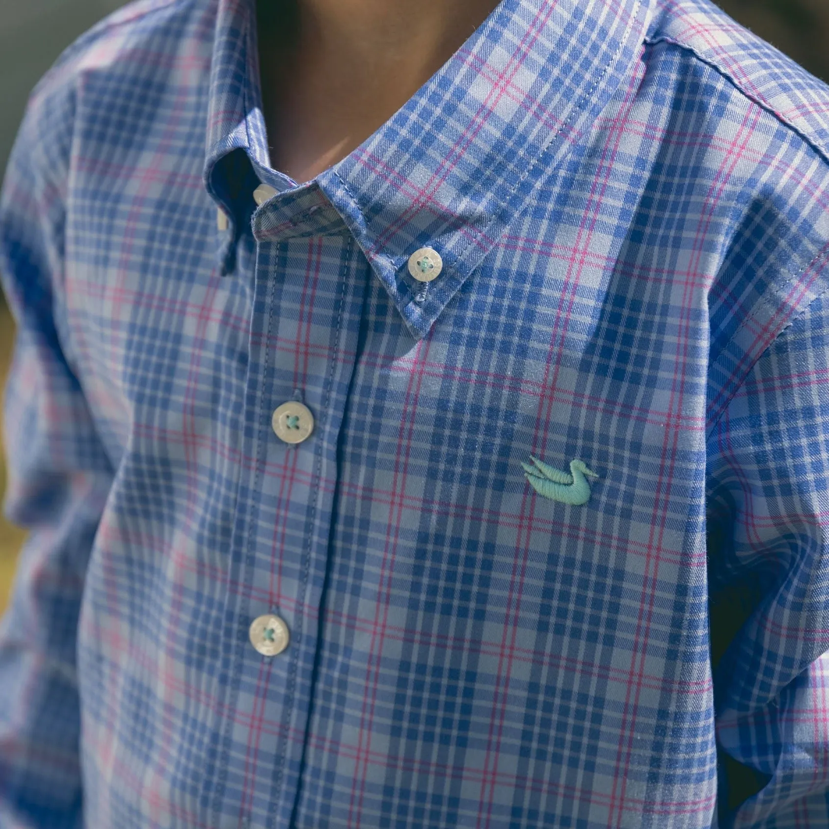 Youth Calabash Performance Dress Shirt
